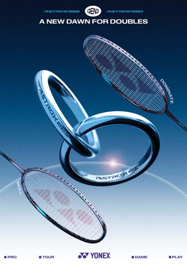 Yonex Astrox 88S Pro Silver/Black 4U5 - Afbeelding 4