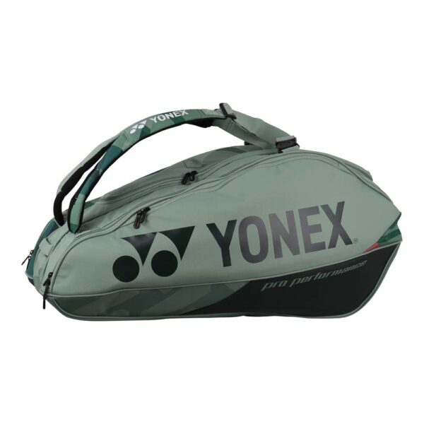 Yonex Pro Racket Bag 92429EX - Olive Green - Image 2